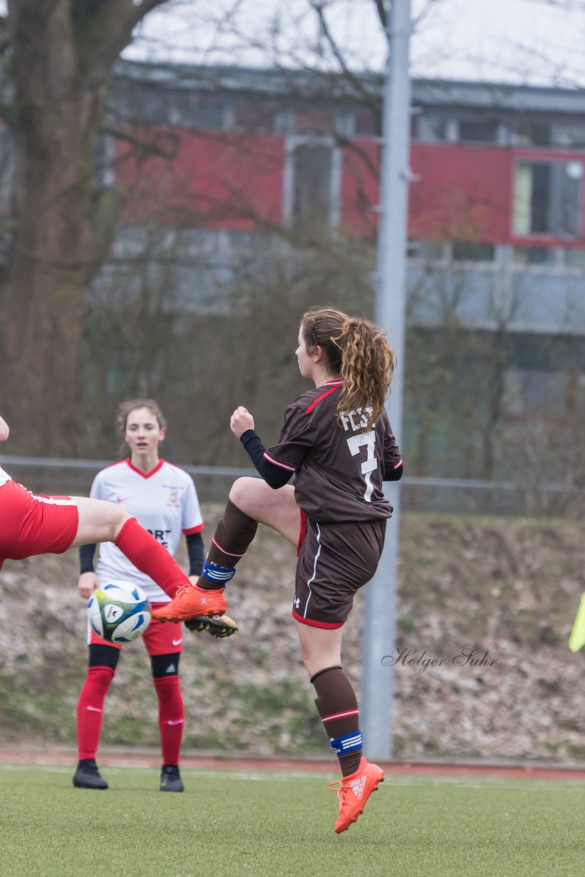 Bild 89 - B-Juniorinnen Walddoerfer - St.Pauli : Ergebnis: 4:1